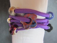 Armband Violett